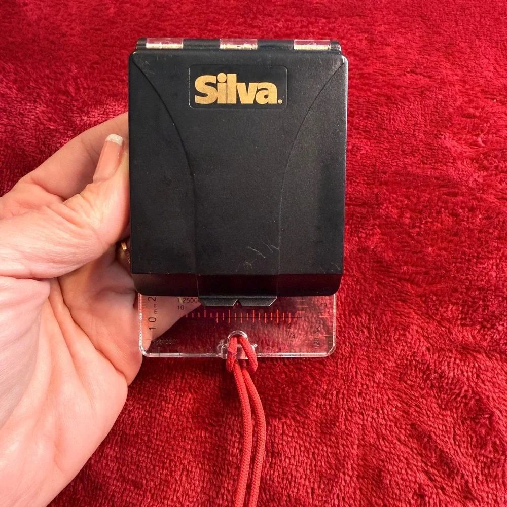Silva Model 515 Ranger Compass Finland Mirror Sighting Hiking Orienteering